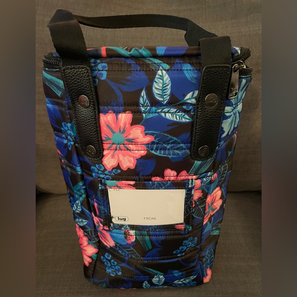 Lug Insulated Cradle Wine Tote - Resort Black